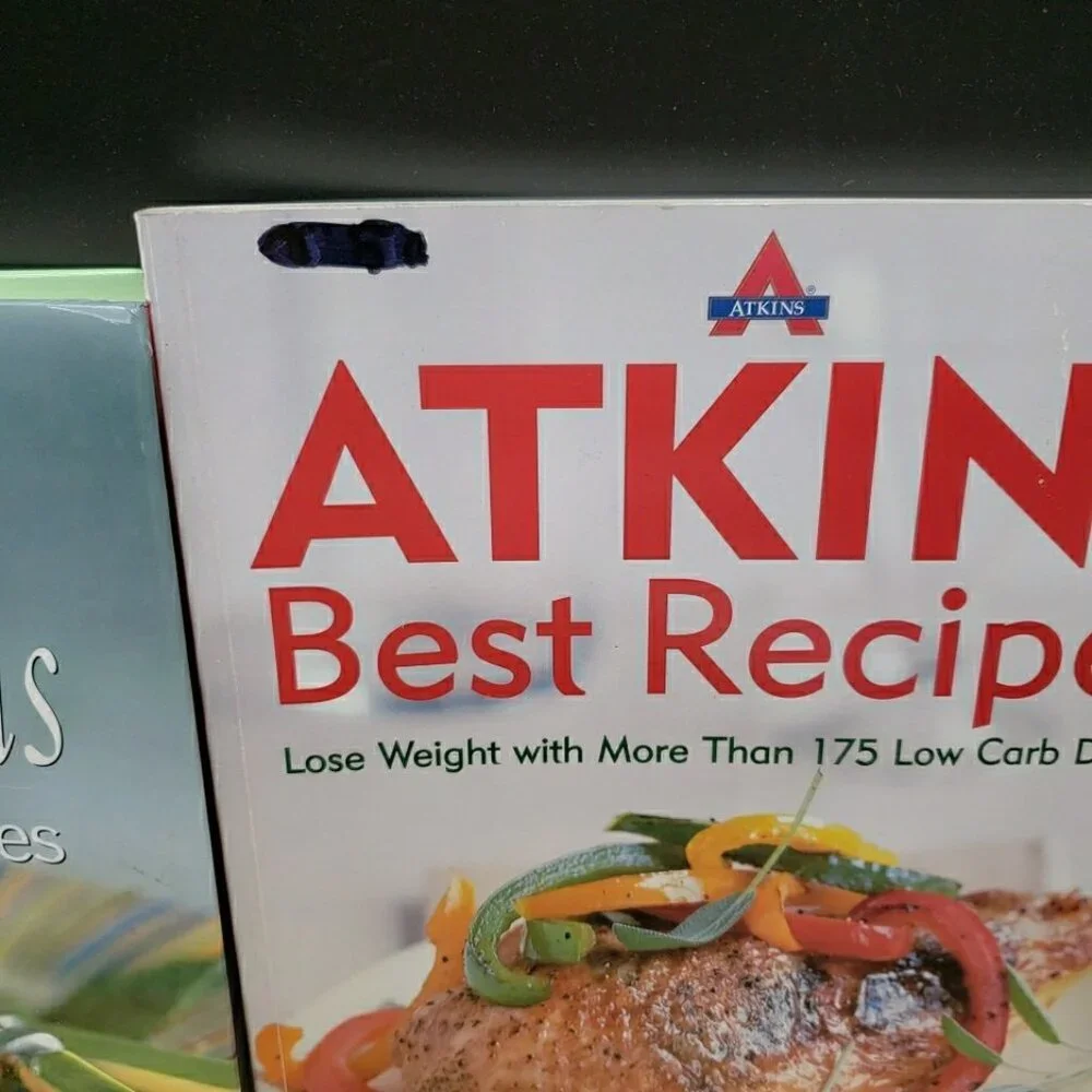 Lot of 7 Health Diet Cookbooks Atkins Vegan Tofu WW Cooking Light Variety